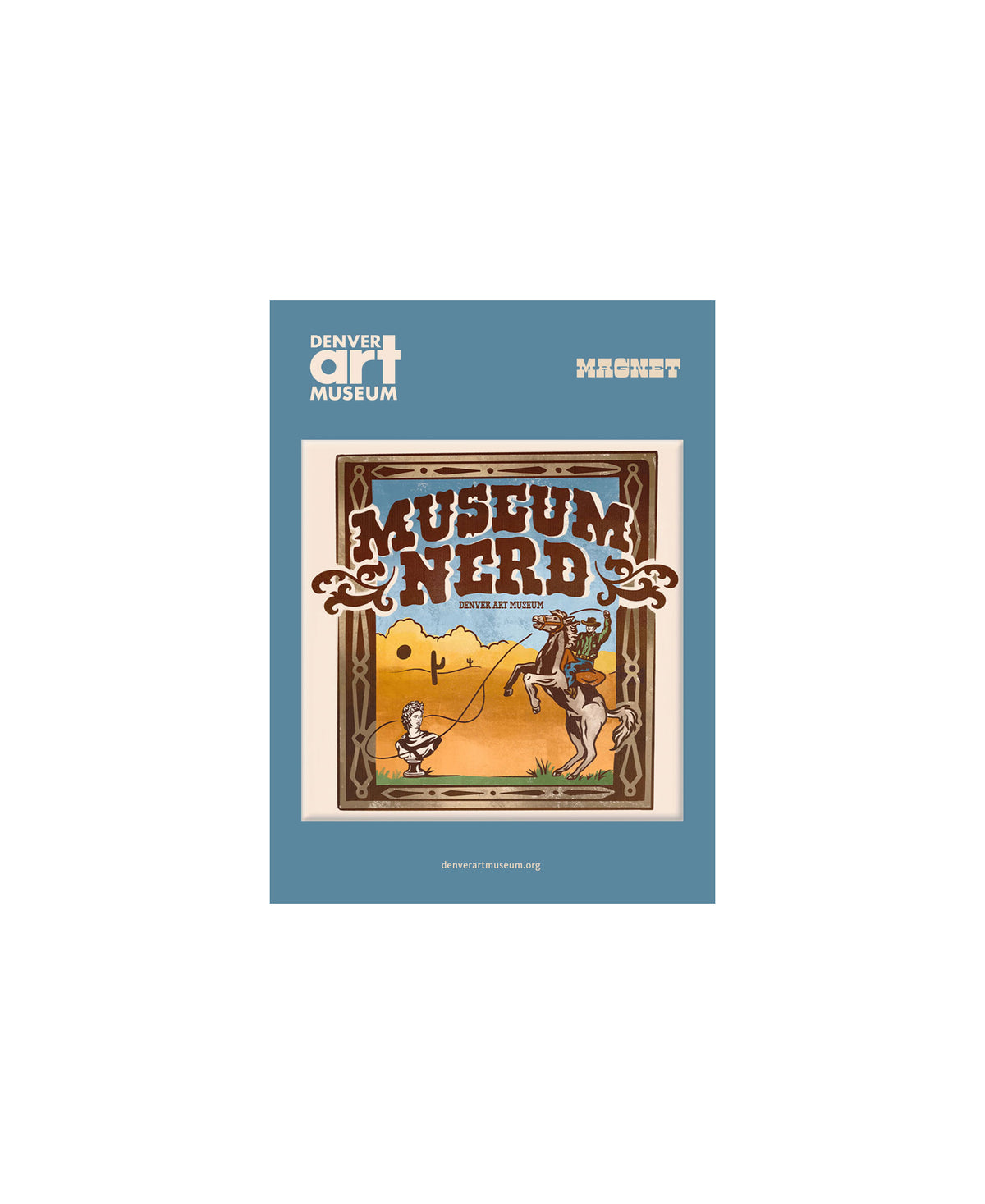 Museum Nerd Western Denver Art Museum Magnet