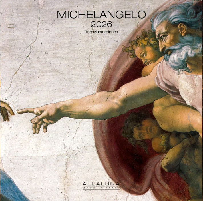 Michelangelo 2026 Wall Calendar