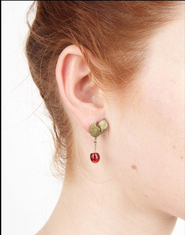 Morello Cherry Single Earrings