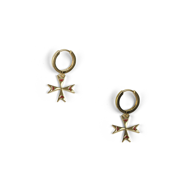 Morning Star Earrings By John Isaiah Pepion (Piikani/Blackfeet)