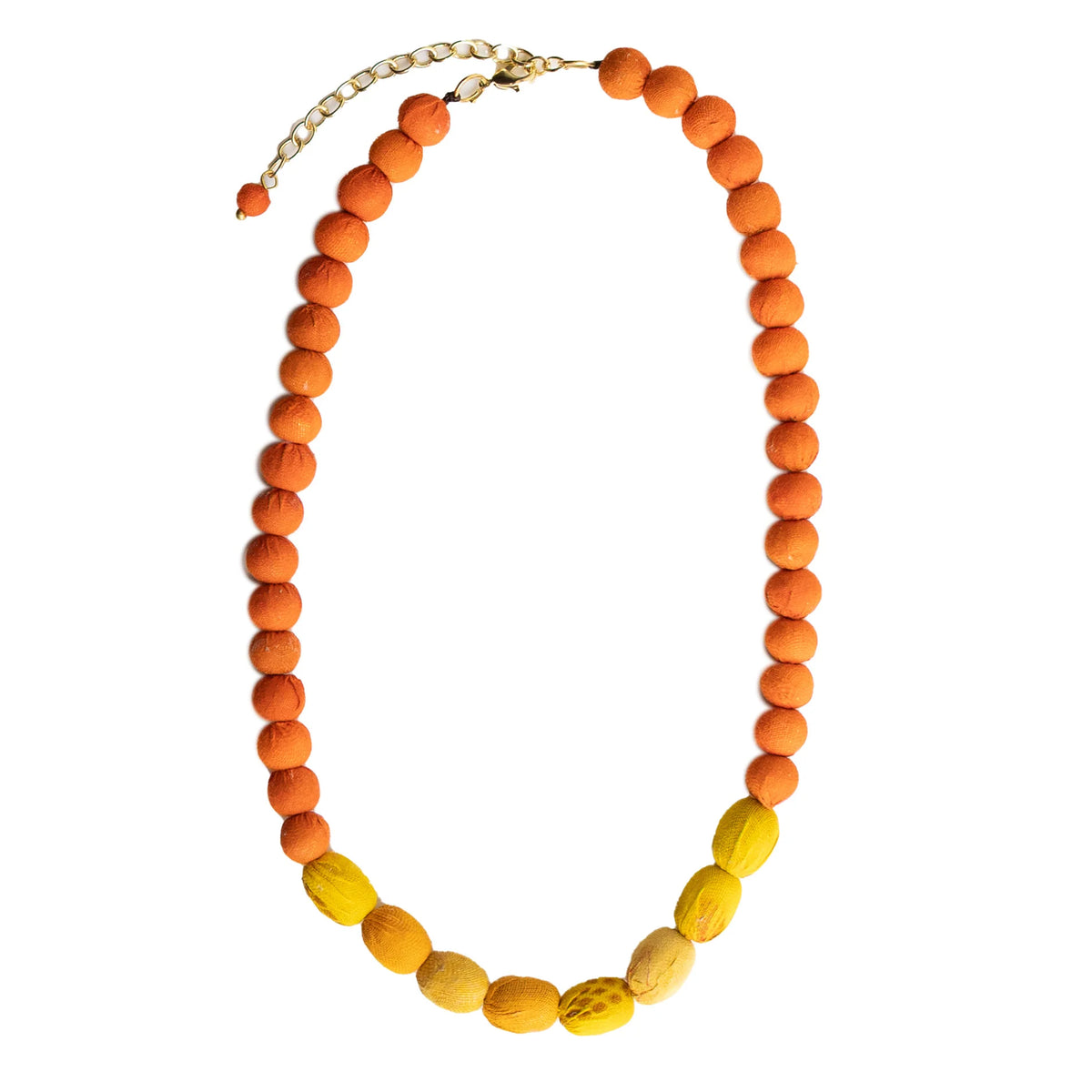 Kantha Couplet Necklace