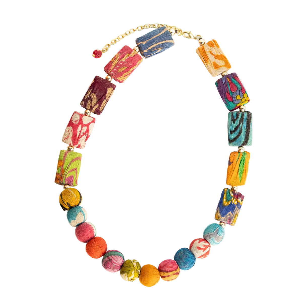 Kantha Shapes Necklace