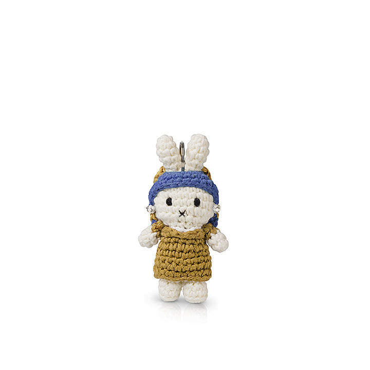 Miffy Handmade Key Hanger Girl With A Pearl Earring