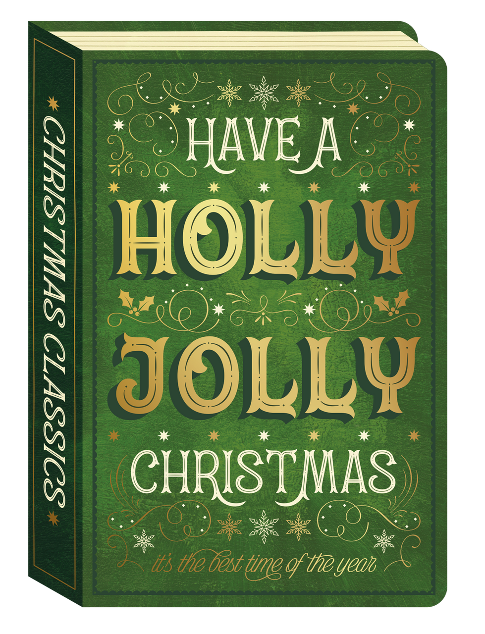 Holly Jolly Die Cut Book Holiday Card Set