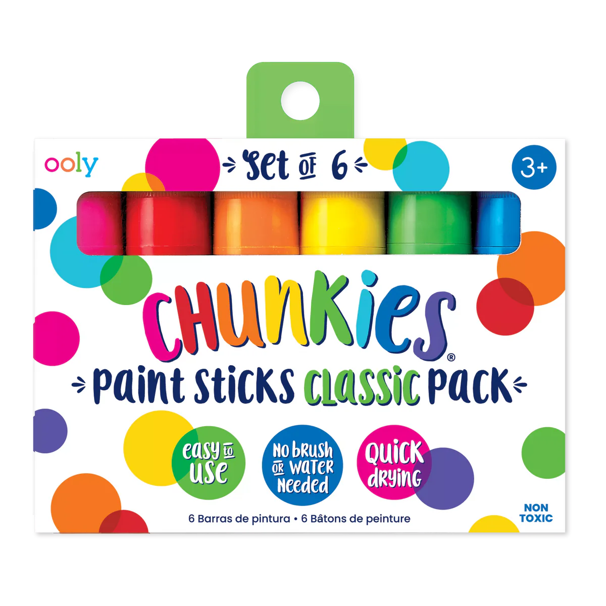 Chunkies Paint Sticks Classic Pack Set of 6