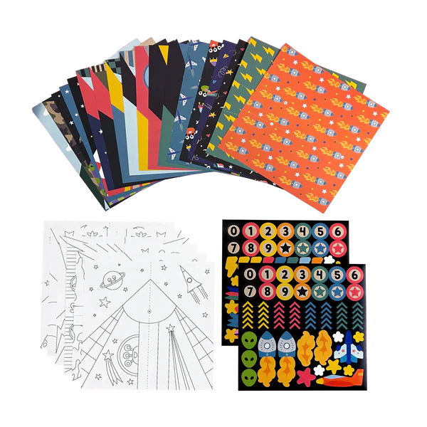 D.I.Y. Paper Air Planes Activity Kit