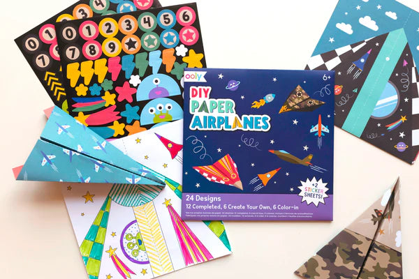 D.I.Y. Paper Air Planes Activity Kit