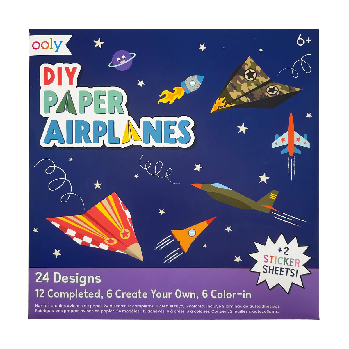 D.I.Y. Paper Air Planes Activity Kit