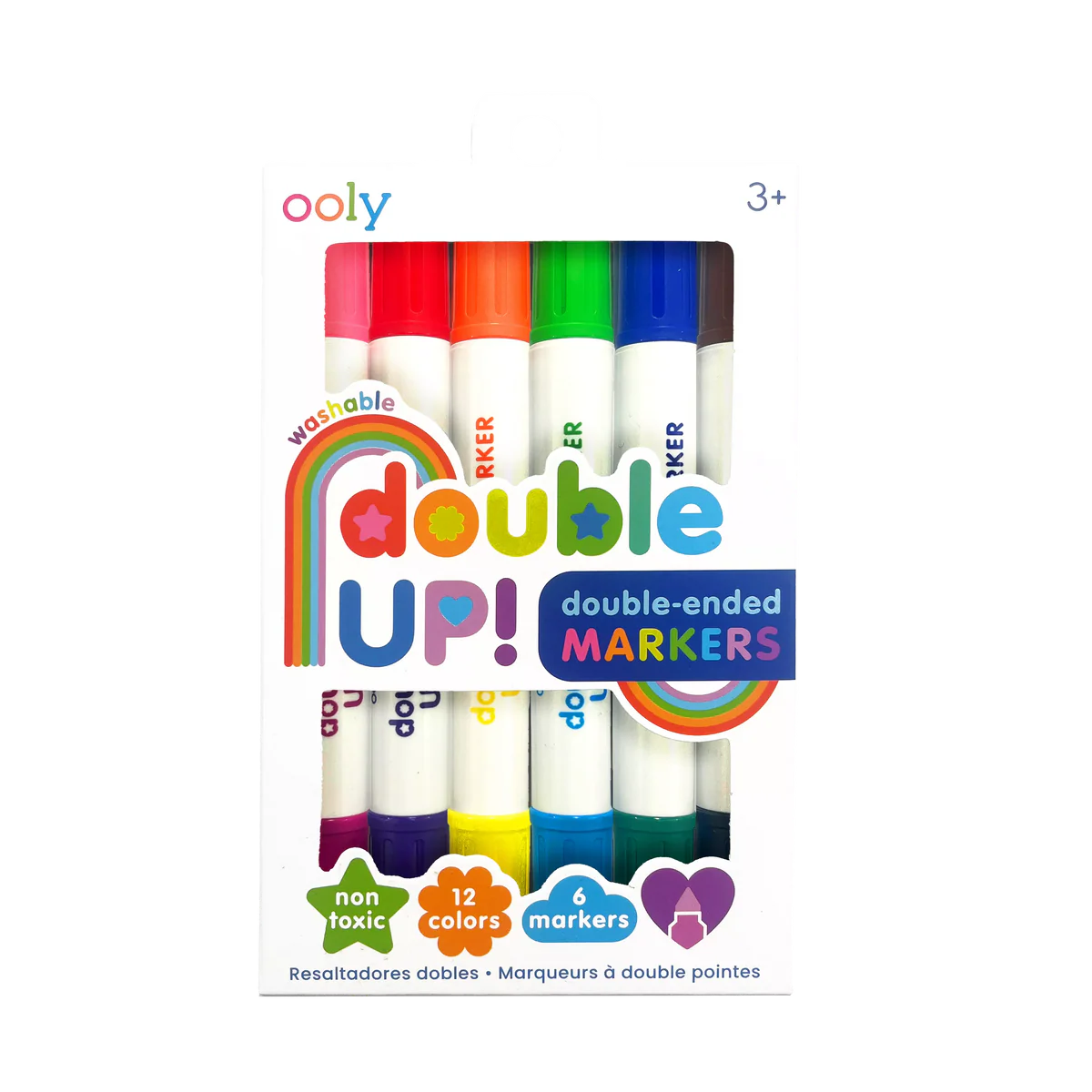 Double Up! Double Ended Markers - Set of 6