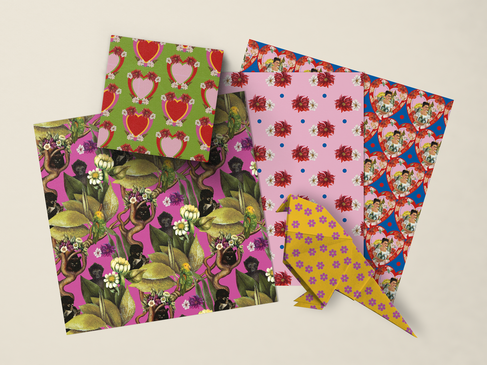 Frida Kahlo Origami Kit