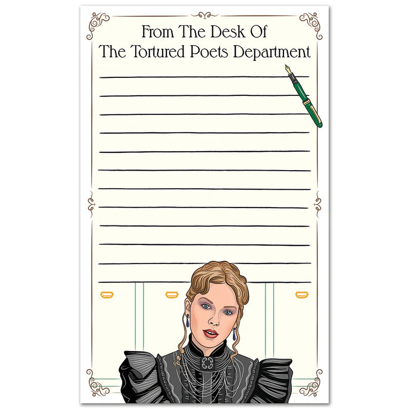 The Tortured Poets Department Notepad