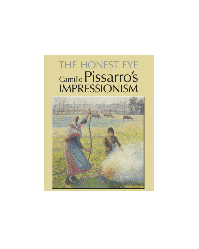 Camille Pissarro: Hoar-Frost, Peasant Girl Making a Fire Carded Magnet