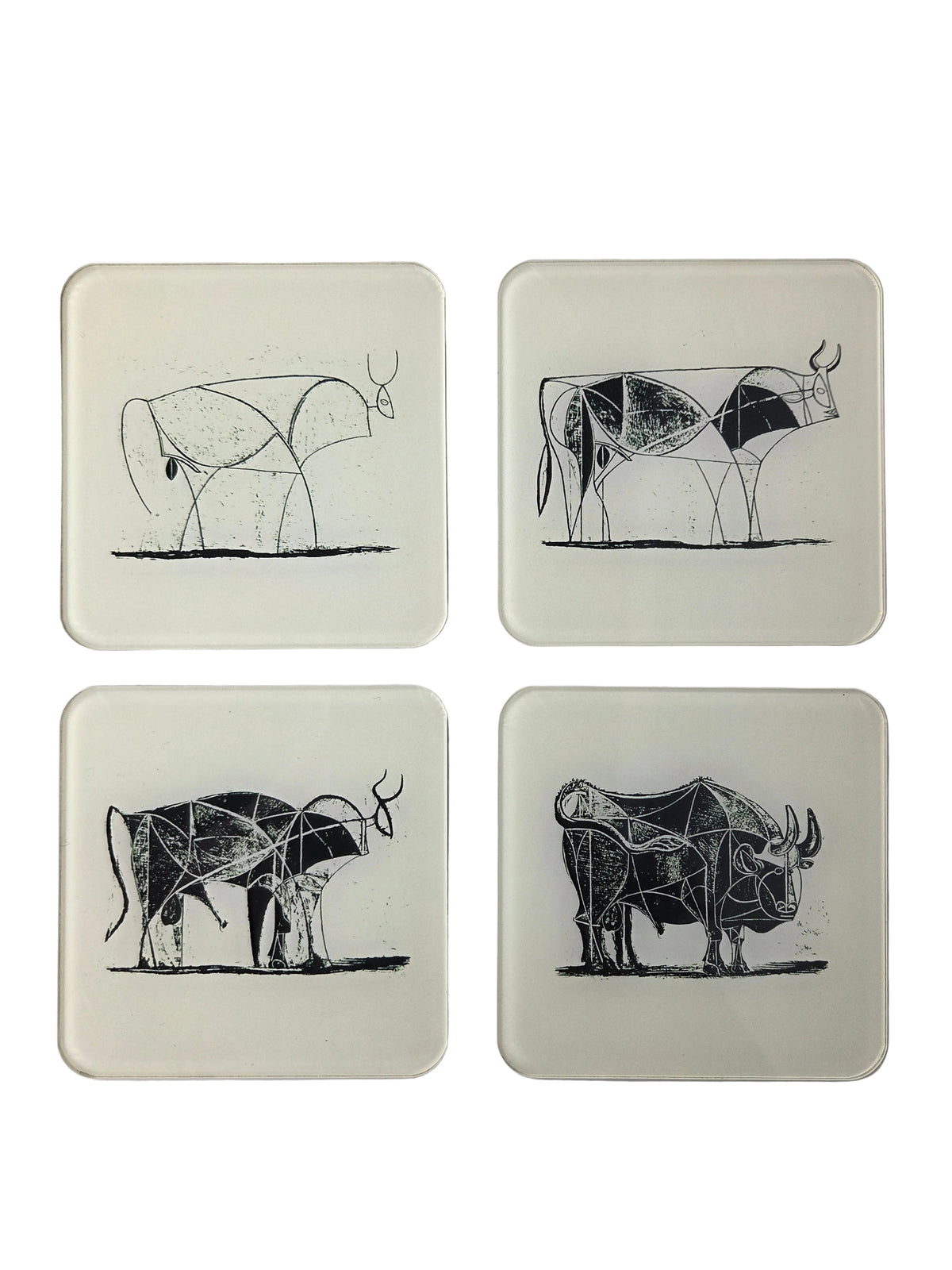 The Metamorphoses of the Bull, Pablo Picasso Coasters