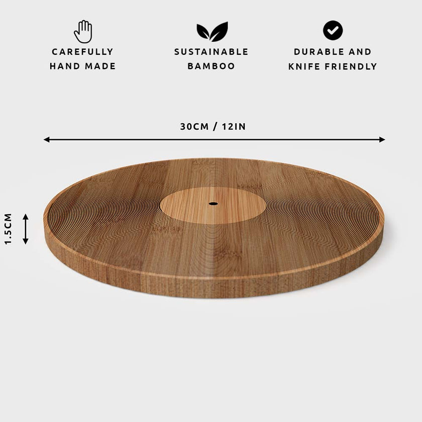 12 Inch Record Chopping Board