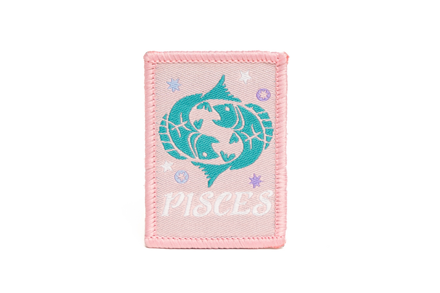 Zodiac Velcro Label - PISCES