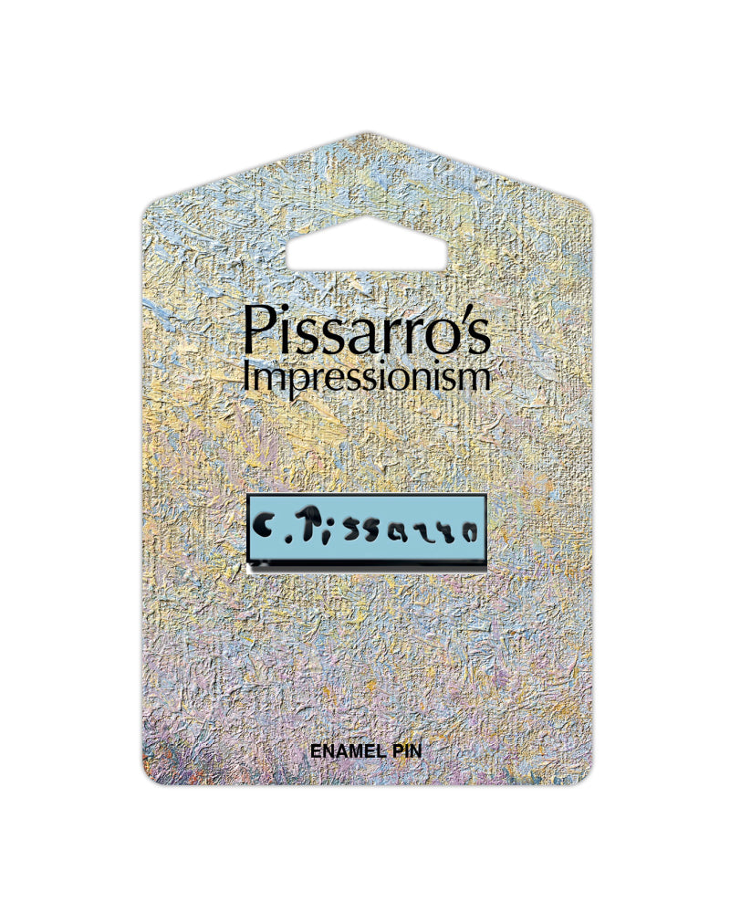 Pisssaro Signature Enamel Pin