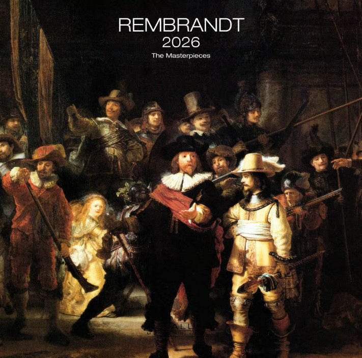 Rembrandt 2026 Wall Calendar