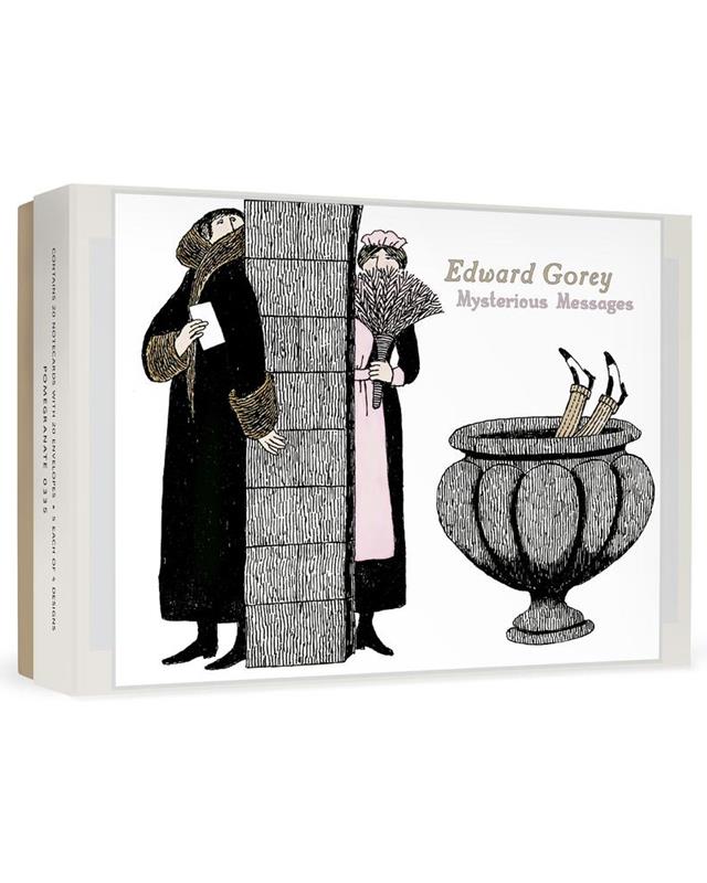 Edward Gorey: Mysterious Messages Boxed Notecards