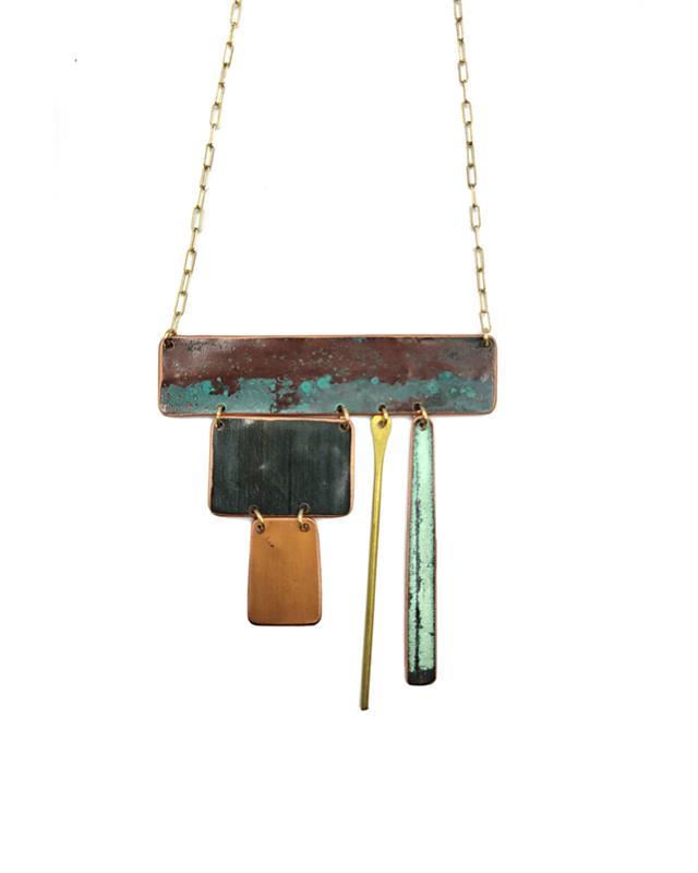 Elizabeth Costigan: Elwha Juno Patina Necklace