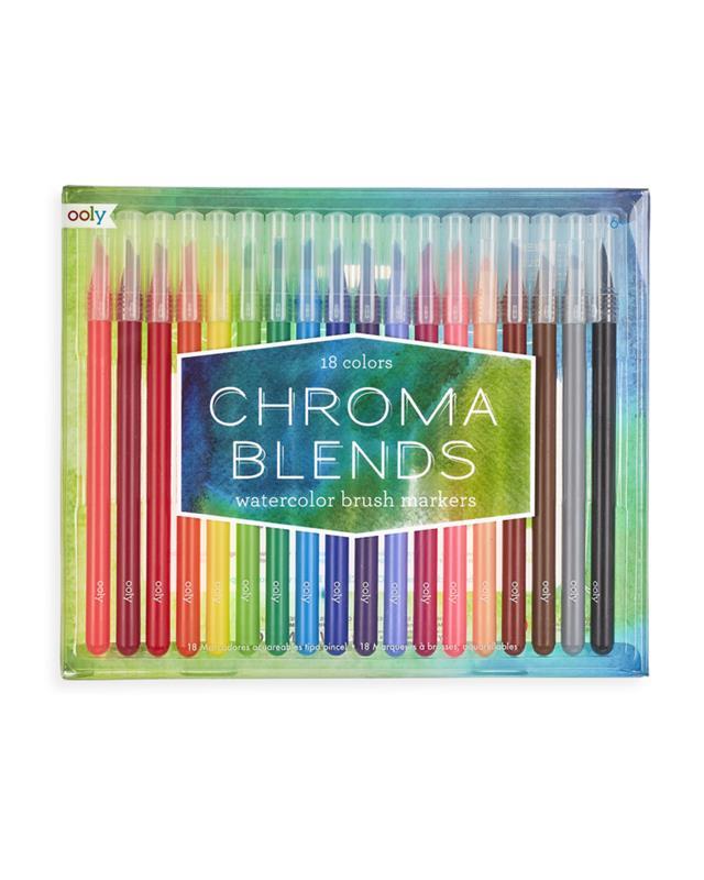 Chroma Blends Watercolor Brush Markers