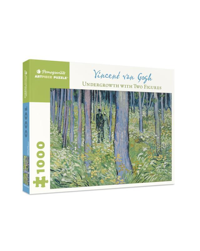 Vincent Van Gogh: Undergrowth 2 Figures 1000 Pc Puzzle