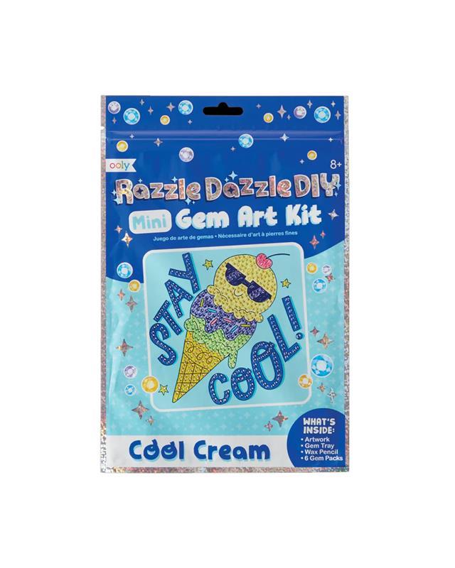 Razzle Dazzle DIY Mini Gem Art Kit: Cool Cream
