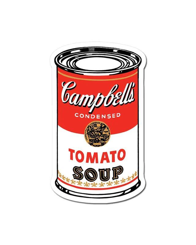 Large Soup Can - Andy Warhol Individual Sticker