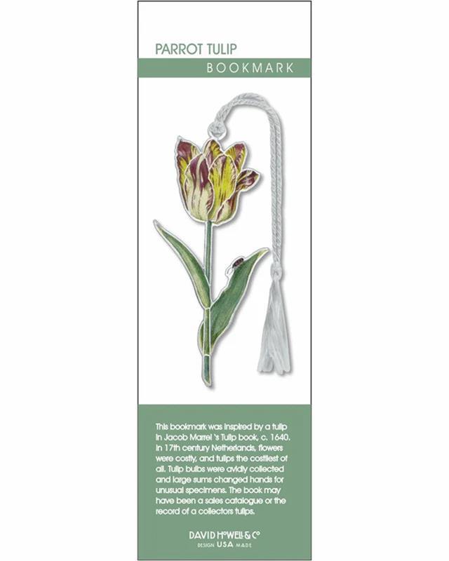 Parrot Tulip Bookmark