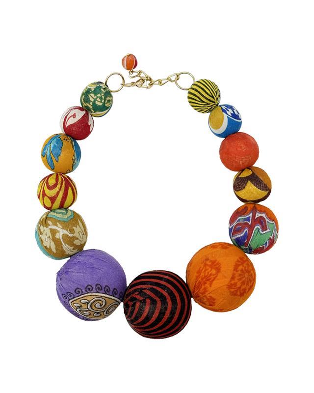 WorldFinds: Kantha Gigi Collar Necklace