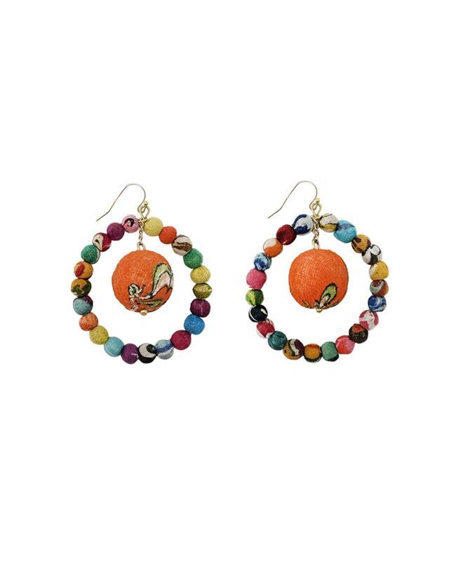 WorldFinds: Kantha Soleil Earrings