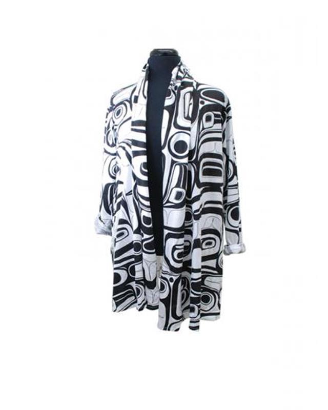 Kelly Robinson Raven Swing Coat