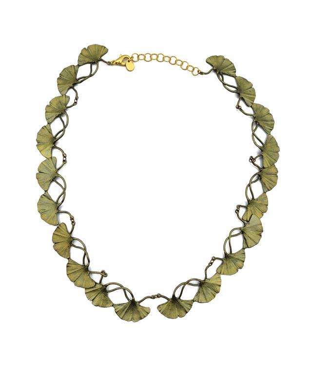 Michael Michaud: Ginkgo Contour Necklace