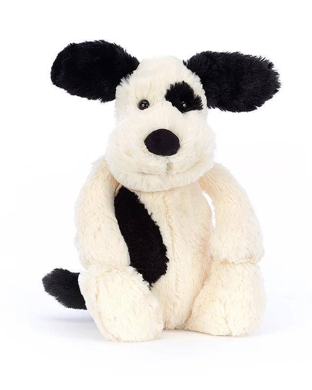 Bashful Black & Cream Puppy