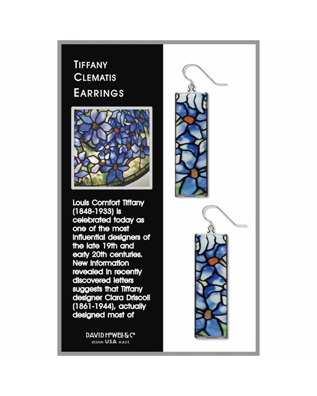 Tiffany Clematis Earring