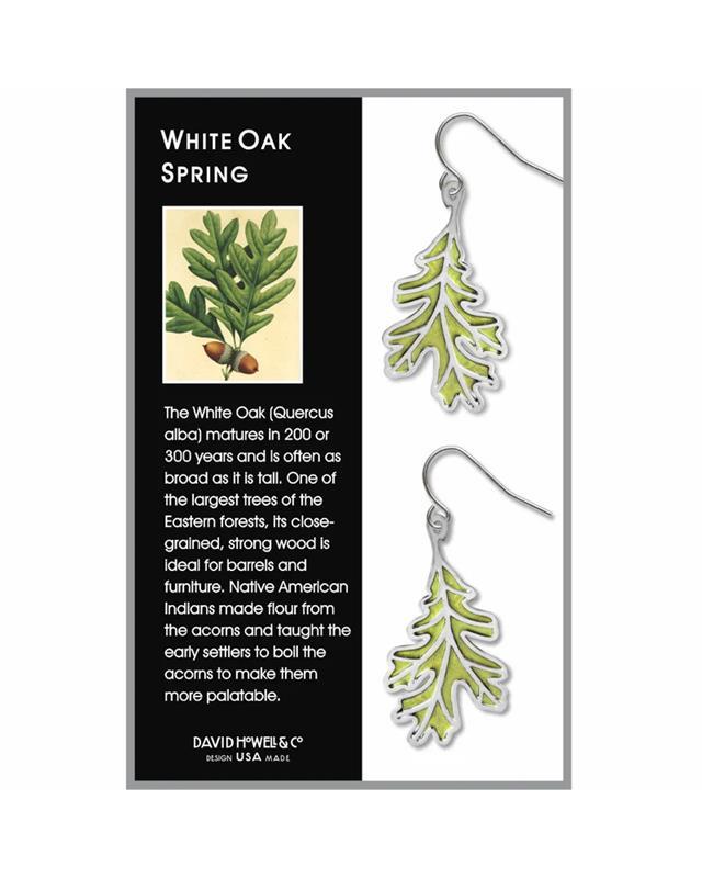 White Oak Spring Earrings
