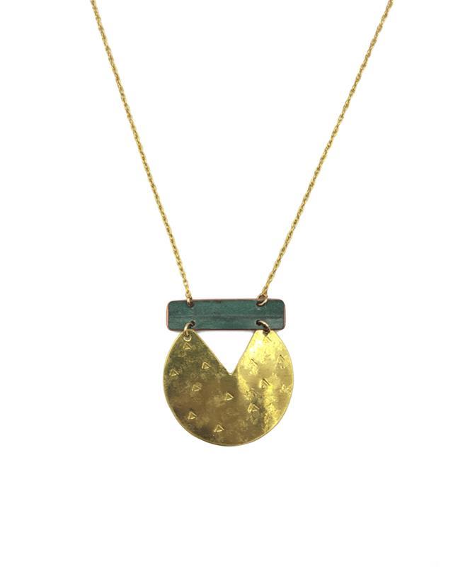 Elizabeth Costigan: Lith Copper Necklace