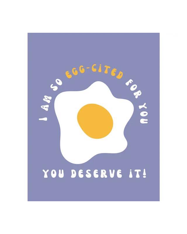 Egg-cited Notecard