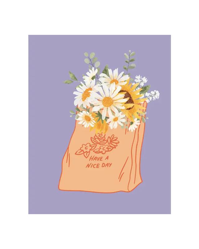 Have a Nice Day Bag Notecard