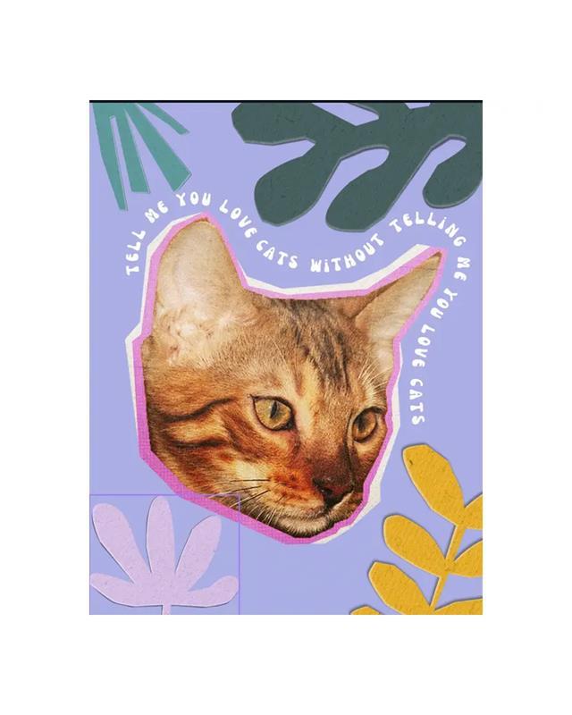 Tell Me You Love Cats Notecard