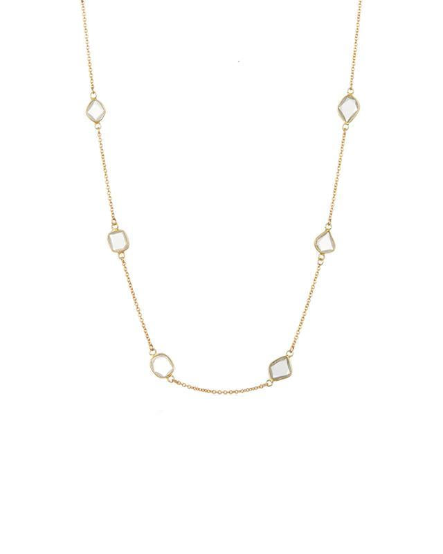 Mabel Chong: Slice Moissanite Stationed Necklace