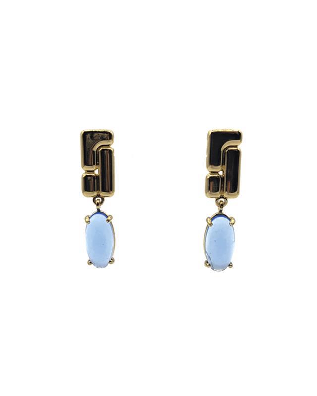 Lindsay Lewis: Blue Belden Earrings