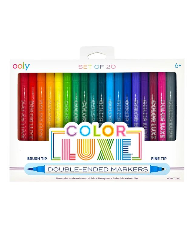 Color Luxe Double ended Markers Set of 20