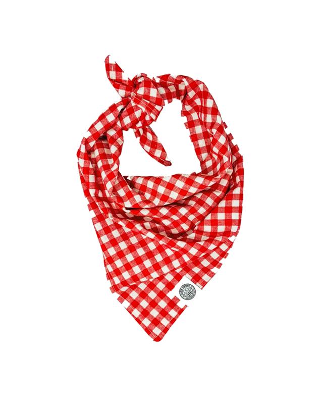 Gracie Dog Bandana Red Gingham Picnic Pet Accessory