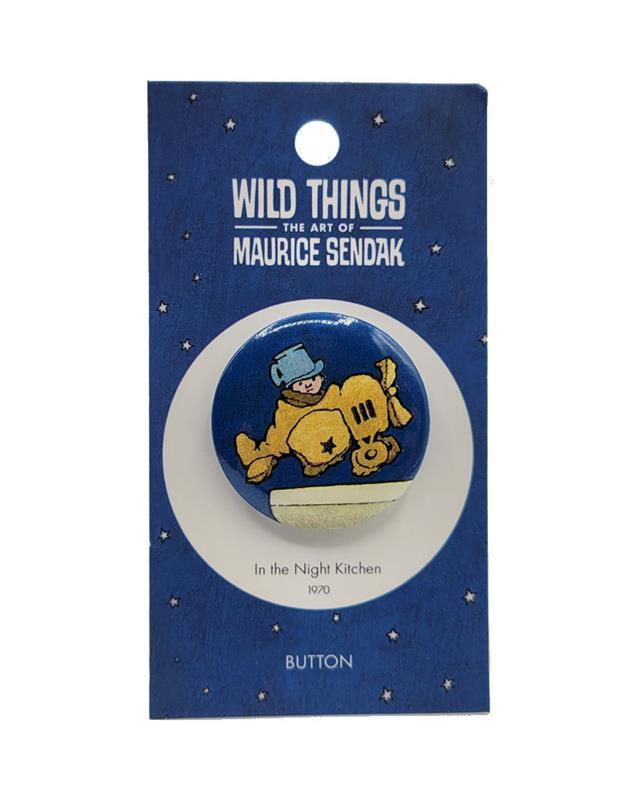 In the Night Kitchen (Airplane), Maurice Sendak Button