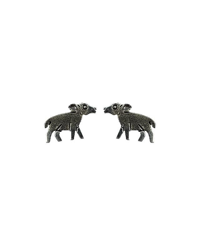 Sterling Silver Sheep Navajo Earrings