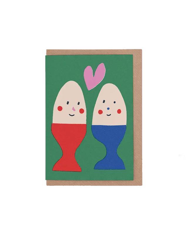 Eggs Greetings Card