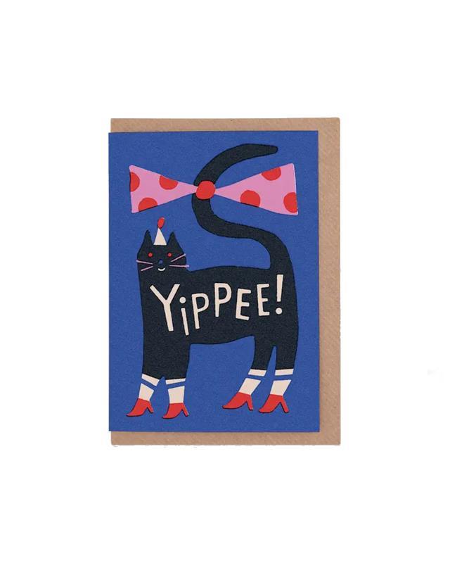 Party Cat Kids Birthday Card