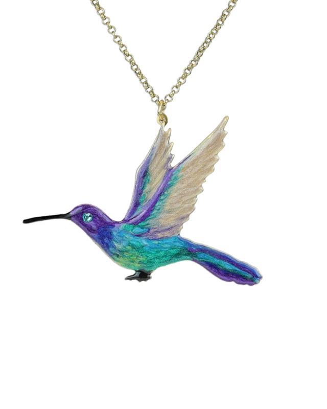 Hummingbird of Hope Necklace