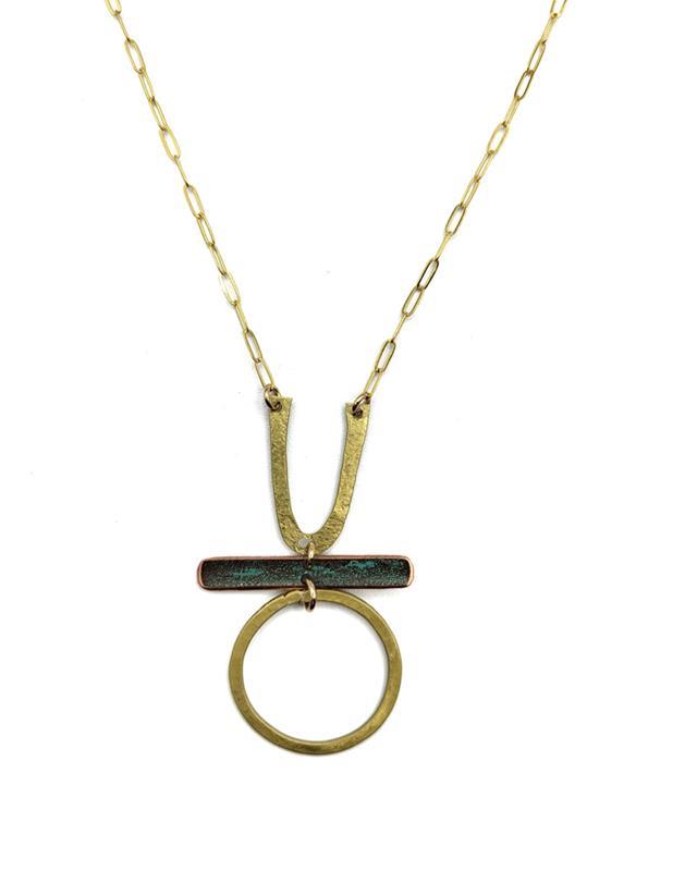 Elizabeth Costigan: Day Tierra Patina Necklace