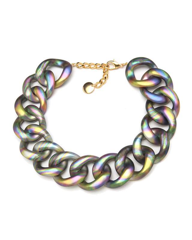 Pono: Pyschedelic Italian Resin Necklace